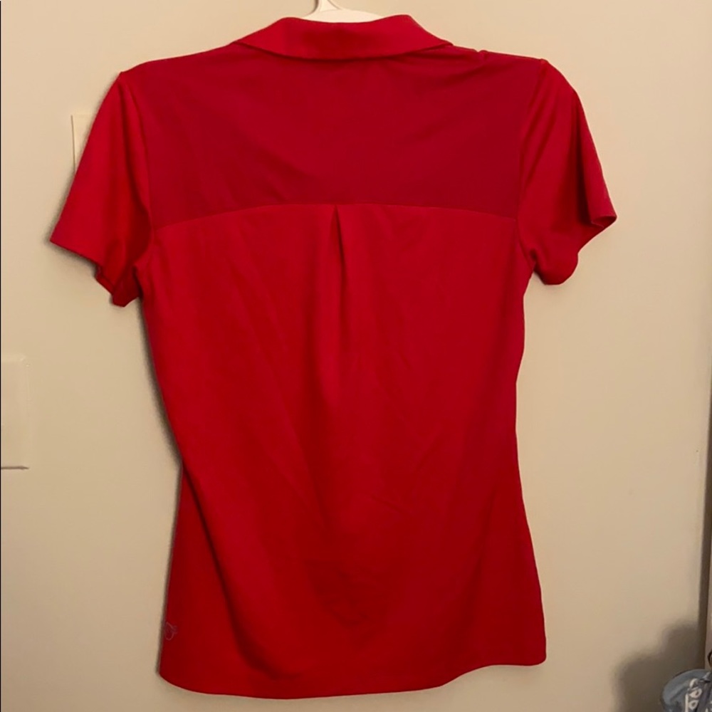 Puma Women’s Pink Golf Polo MEDIUM - Picture 4 of 5